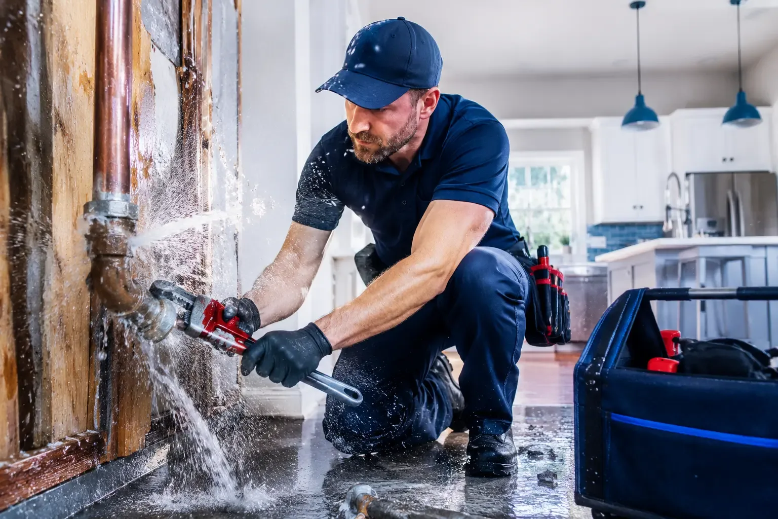 Local emergency pipe repair professionals in Crowder, MS